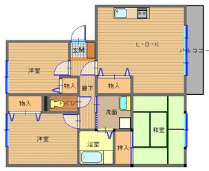 高田駅 徒歩23分 3階の物件間取画像